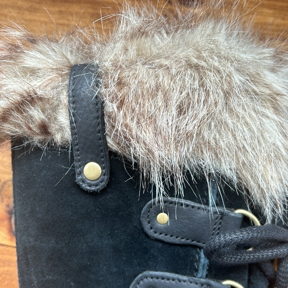 Sorel - Joan of arctic boot in black quarry - Picture 6 of 13
